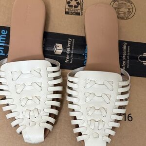 Women's White Sandals